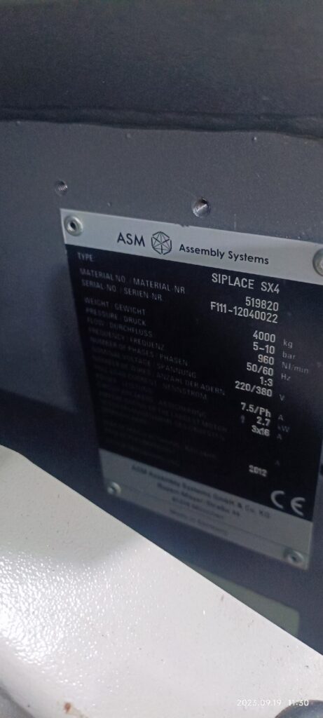 ASM Siemens SIPLACE SX4 – High-Speed SMT Pick and Place Machine - BUYSMT