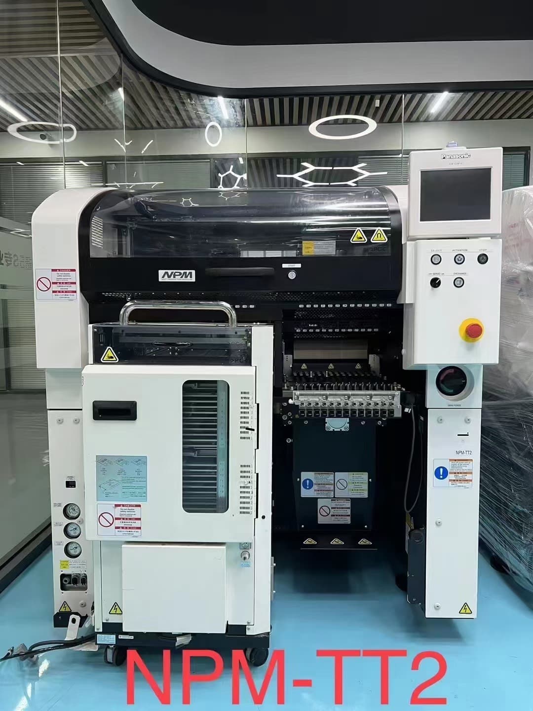 Panasonic NPM-TT SMT Pick and Place Machine – High Precision, Dual Tray Assembly Platform